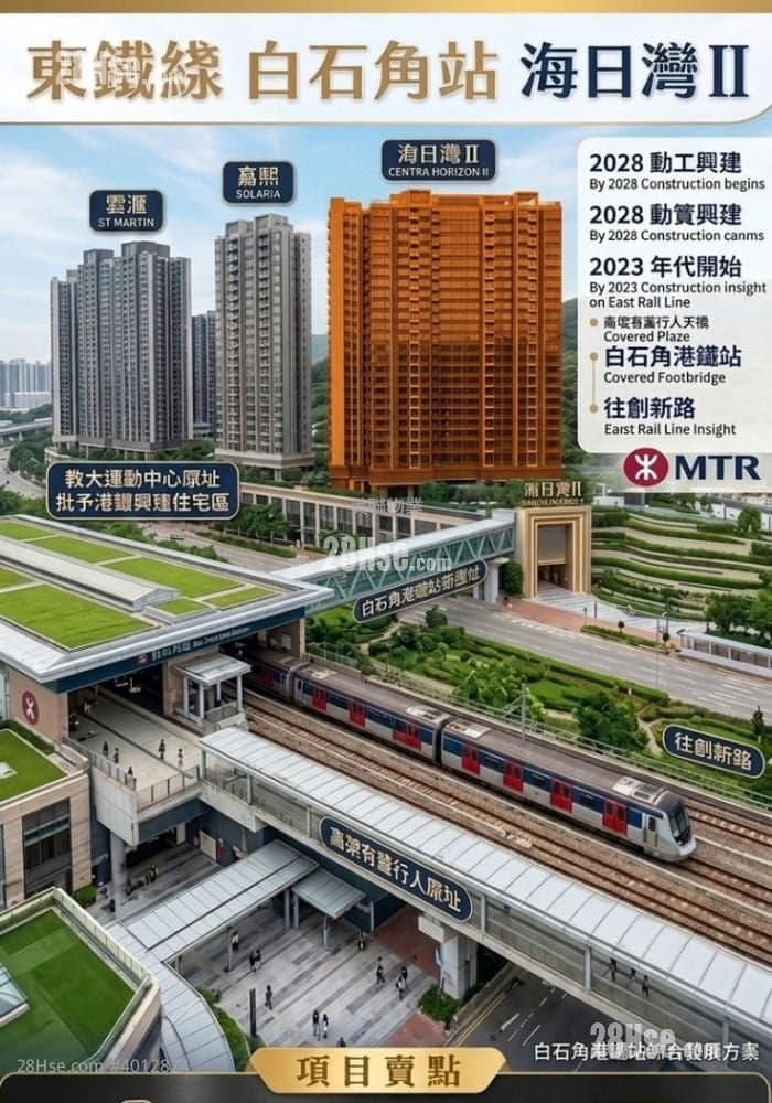 白石角新鐵路站規劃落實無縫連接東鐵綫！「低水」罕有千呎大戶 即約即睇