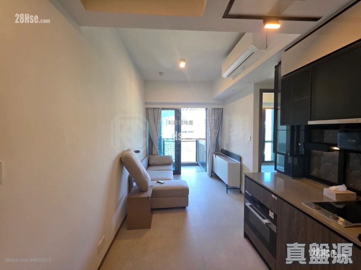 新鴻基～啟德樓王天璽天~460呎實用2房～地鐵上蓋～28呎露台～開揚山景
