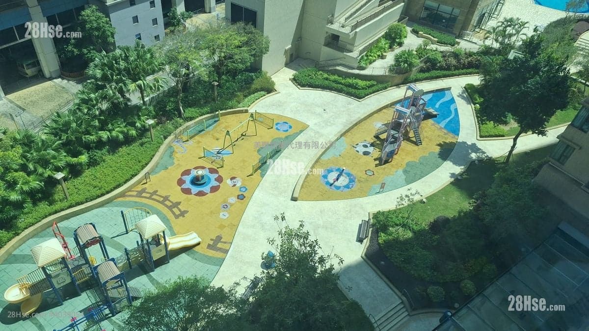 維港灣專員推介 東南內園泳池景觀