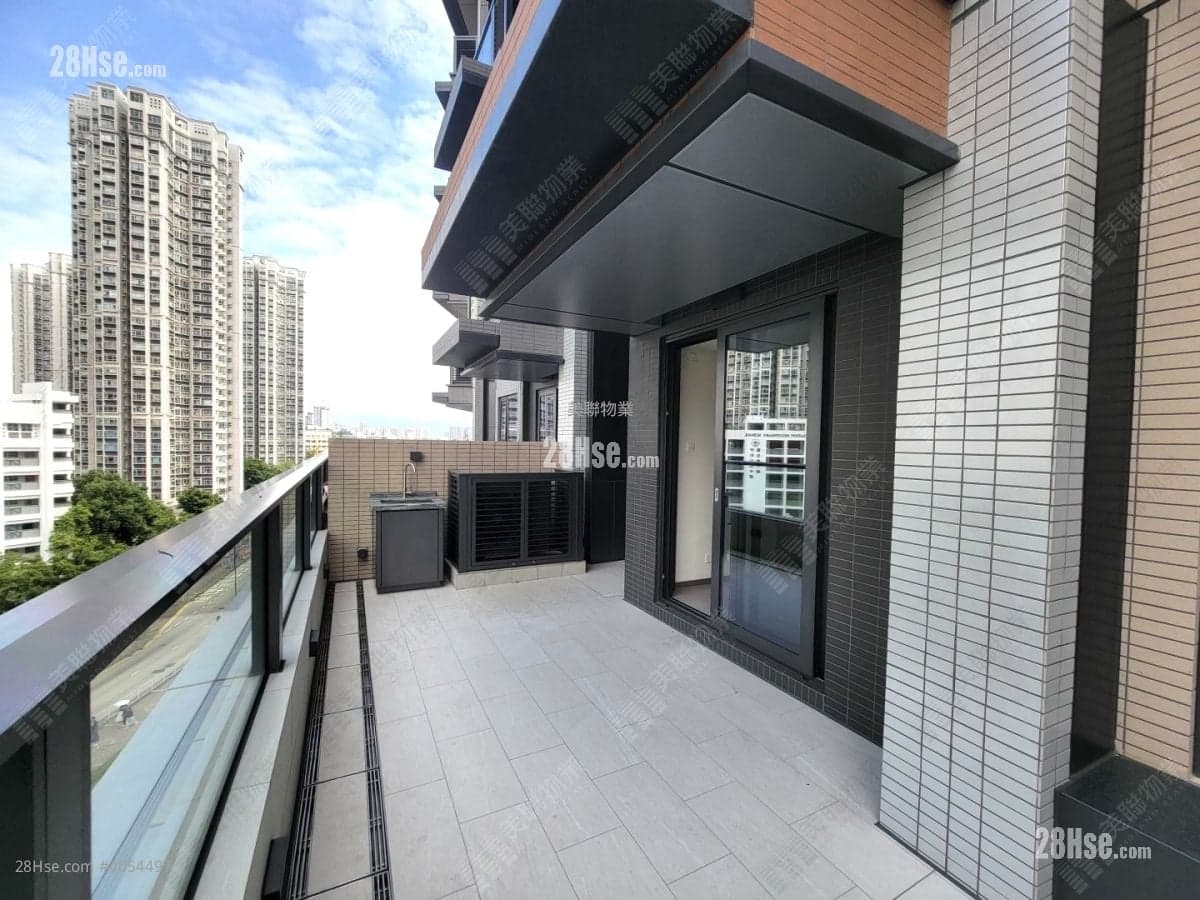 新鴻基Yohowest罕有兩房連大平台@全新未住過@快約睇