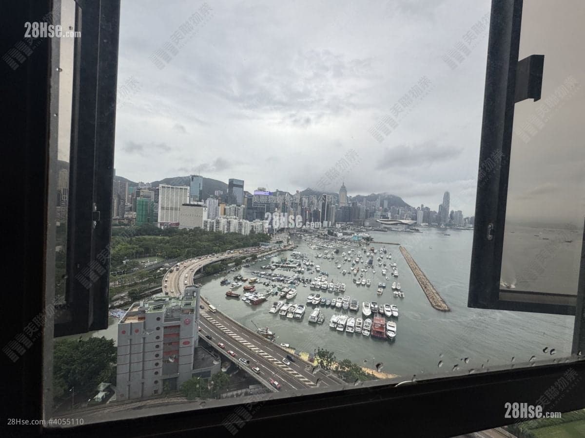 實時畫框>煙花海景，12校網，新鴻基，實用2房，已做大維修