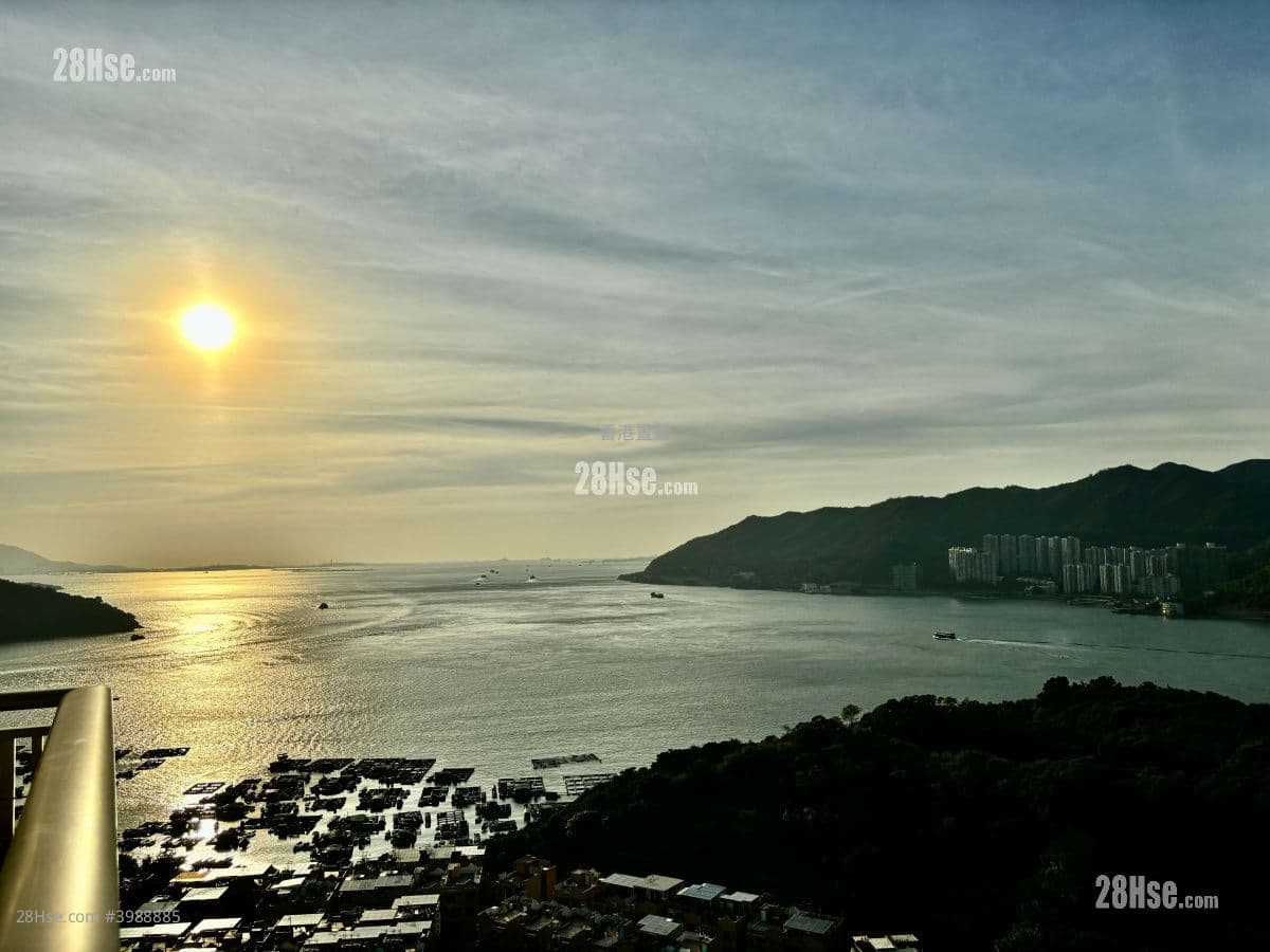《香港置業推介》罕有醉人日落海景高層露台3房,雅裝帶行李入住,速電RITASIT