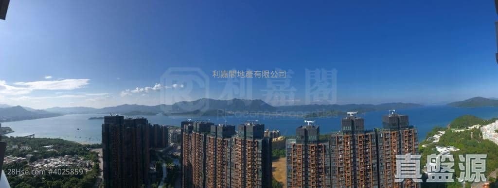 銀湖天峰> 極高層 全海景~~ 3房連儲物房+工人房