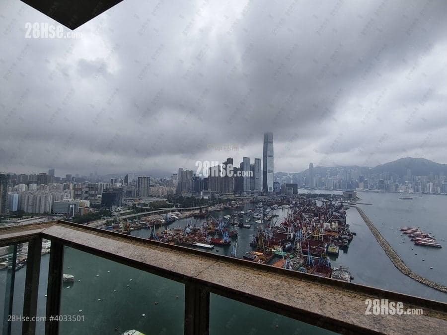 (粵/普/Eng)西九罕见!维港!正南!烟花!双连AB巨无霸!超大平层!可约睇!
