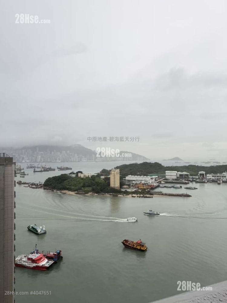 維港匯一期高層向南,廳房同向維港景觀,兩房放售